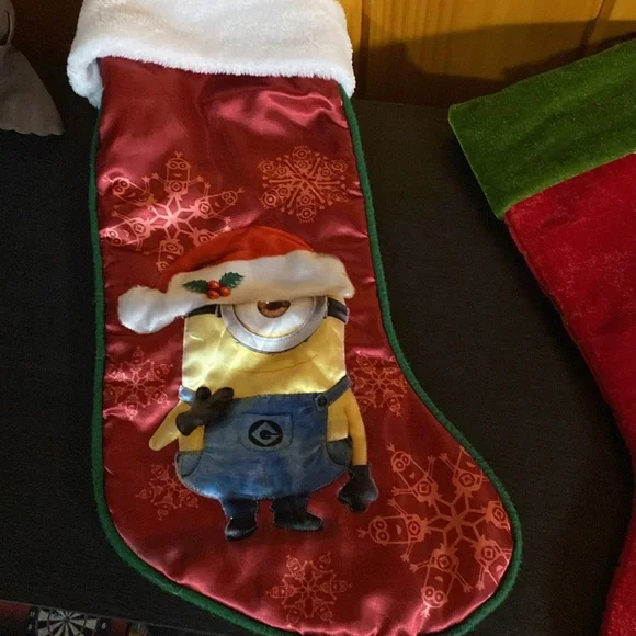 Set of 5 different Christmas stockings NEW - Picture 10 of 11